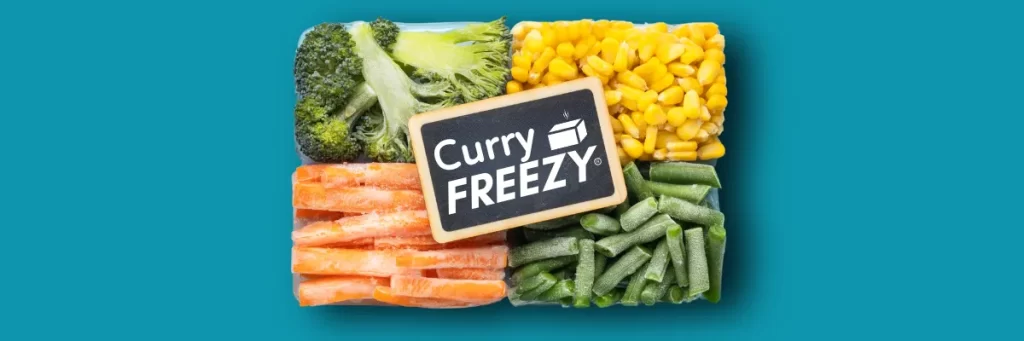 Curry Freezy food storage made easier fridge refrigerator freezer organization. souper cubes stasher food storage reusable food bags and freezing trays