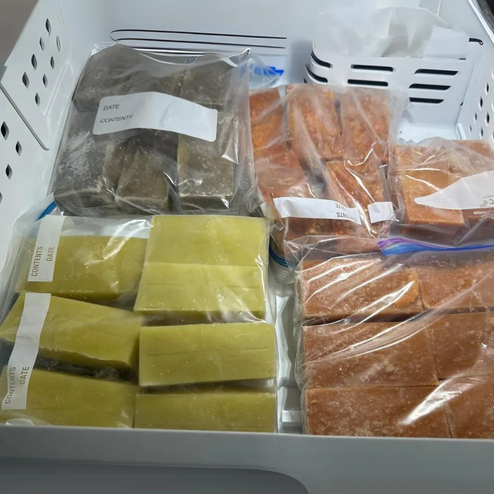 Curry Freezy food storage made easier fridge refrigerator freezer organization. souper cubes stasher food storage reusable food bags and freezing trays