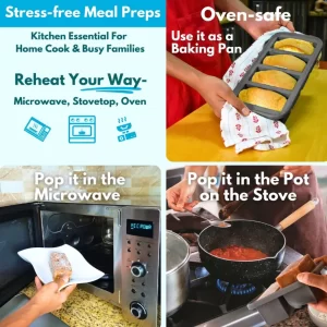 Curry Freezy freezing tray multiple uses- meal prep, portion size baking pan, save excess curries and soups, reheat only as required. No need to thaw the whole container.