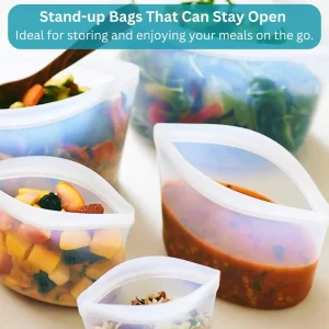 Curry Freezy reusable food bag silicone bag stasher bag curryfreezy bag