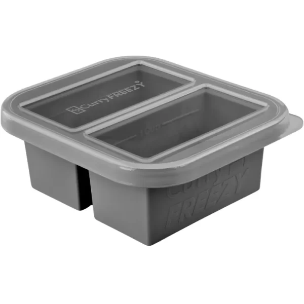 curry freezy 2 cavity gray freezing tray mini souper cubes