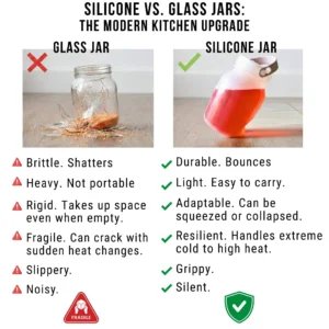 Sustainable alternative plastic and glass